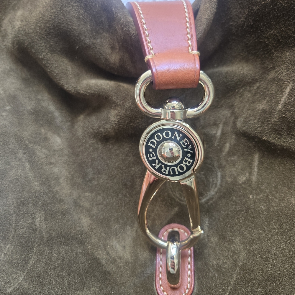 Dooney & Bourke Brown and Tan Hobo Bag - Picture 7 of 11